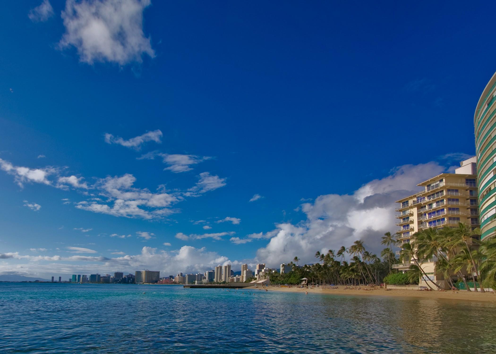 Kaimana Beach Hotel Honolulu Eksteriør bilde