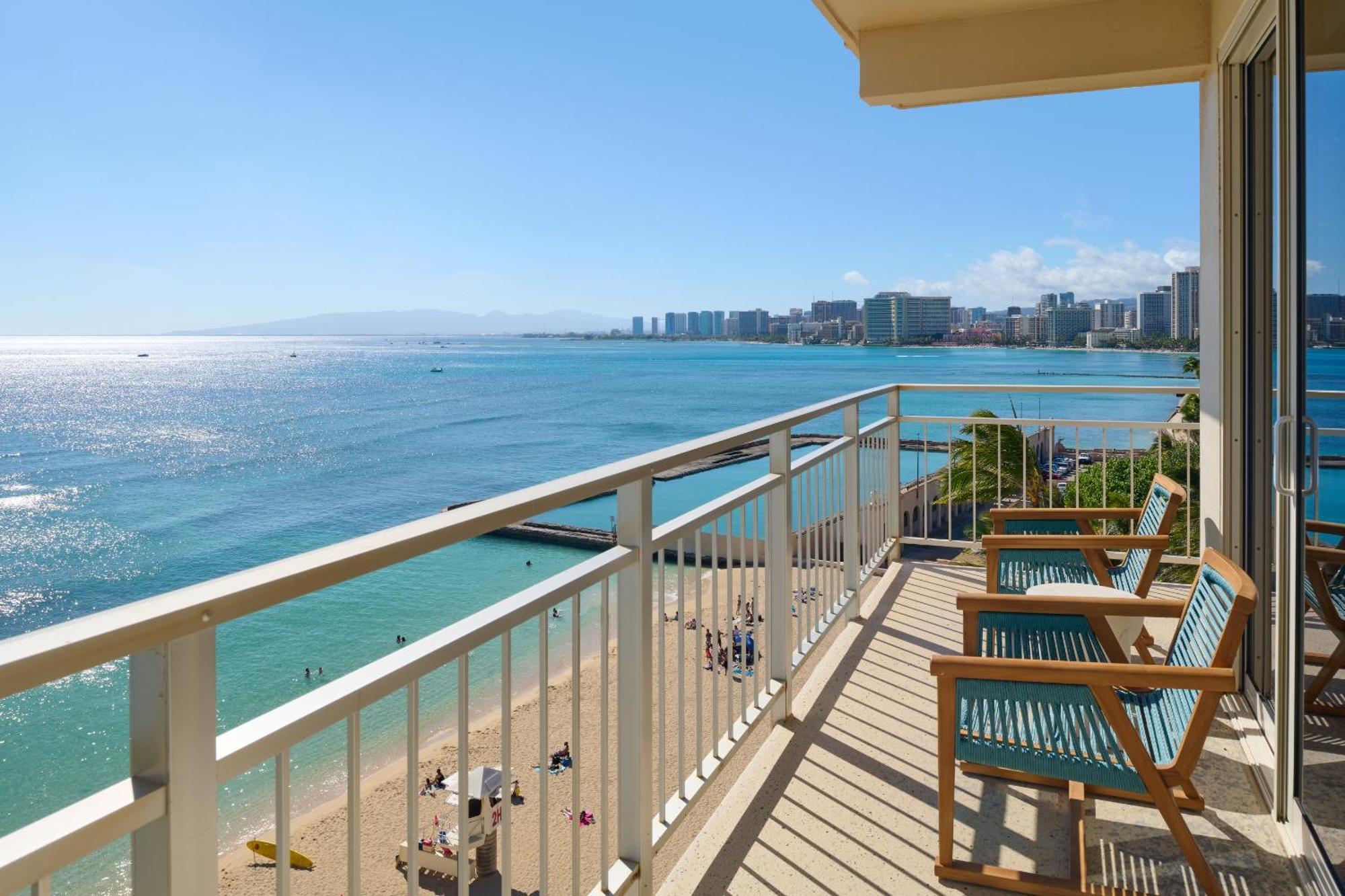 Kaimana Beach Hotel Honolulu Eksteriør bilde