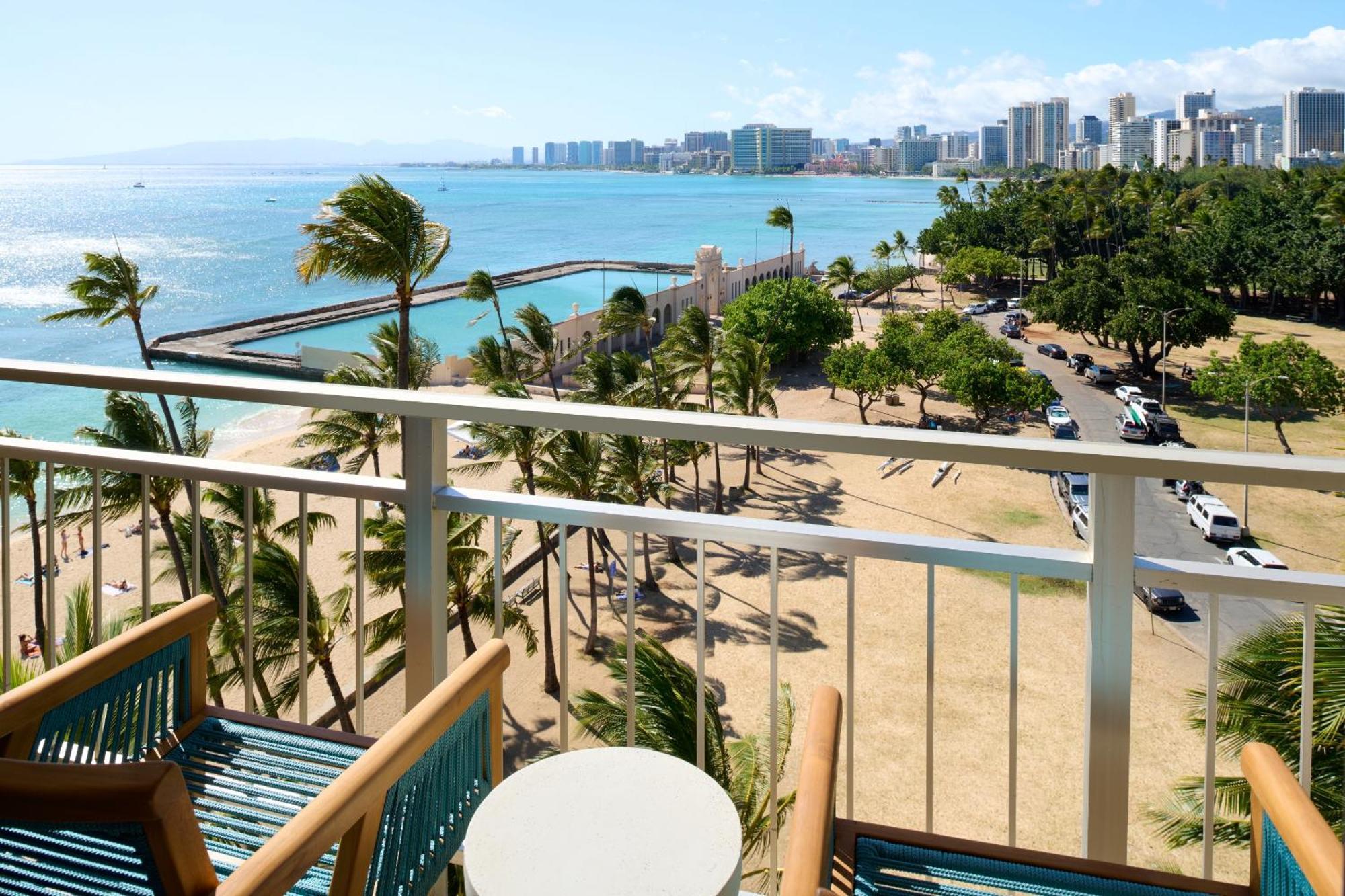 Kaimana Beach Hotel Honolulu Eksteriør bilde