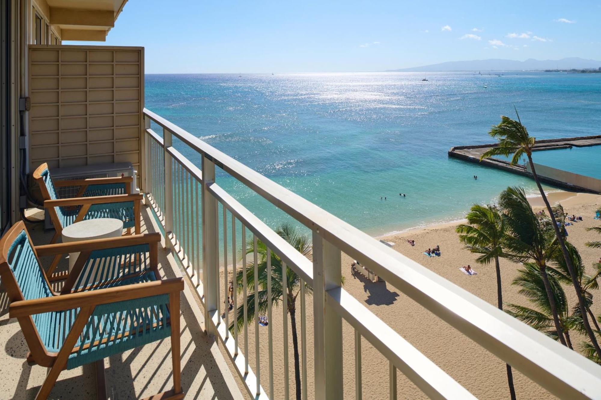 Kaimana Beach Hotel Honolulu Eksteriør bilde